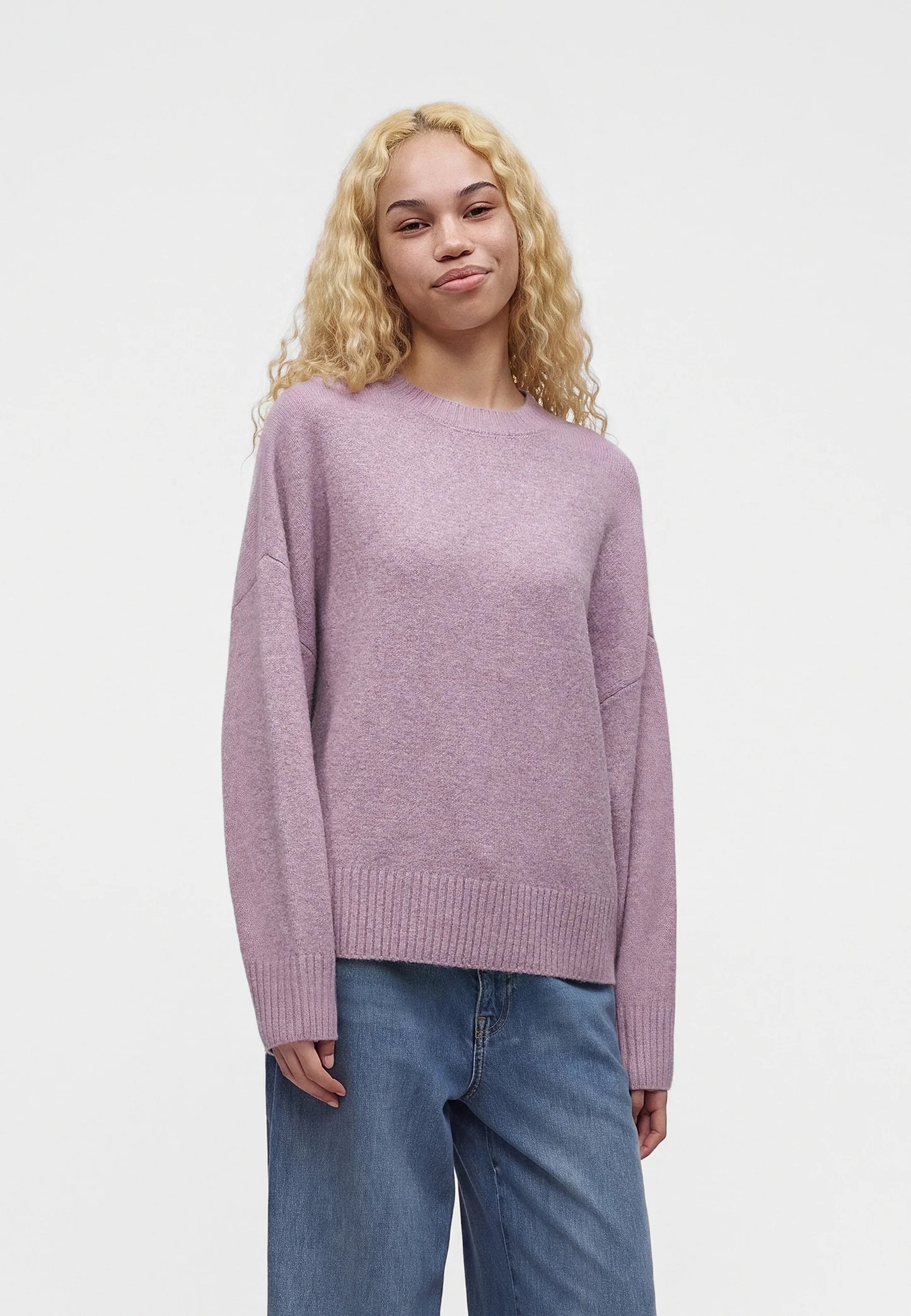 Vero Moda O-Neck Jumper in Elderberry