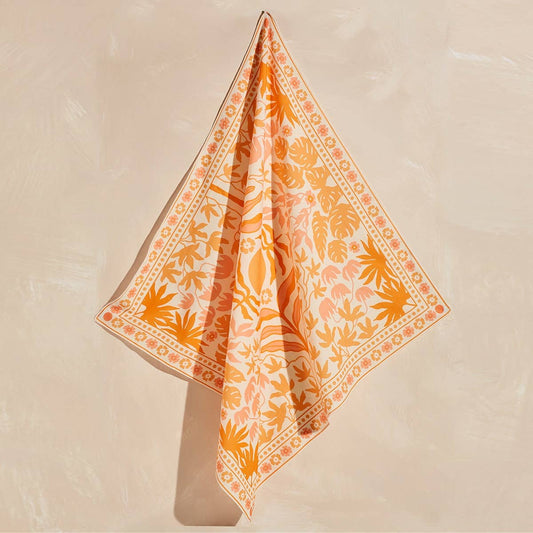 The Liana Organic Cotton Square Neckerchief