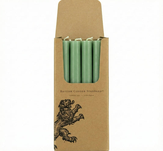 British Colour Standard Eco Dinner Candle in Emerald