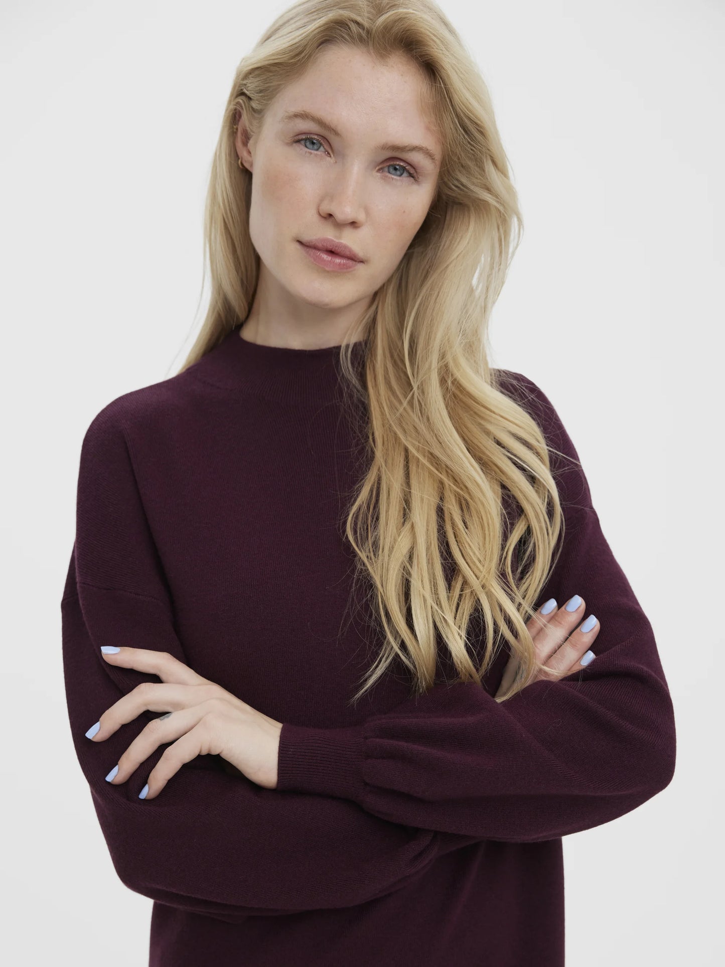 Vero Moda Nancy Jumper Dress in Fig