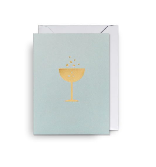Golden Coupe Celebration Mini Card