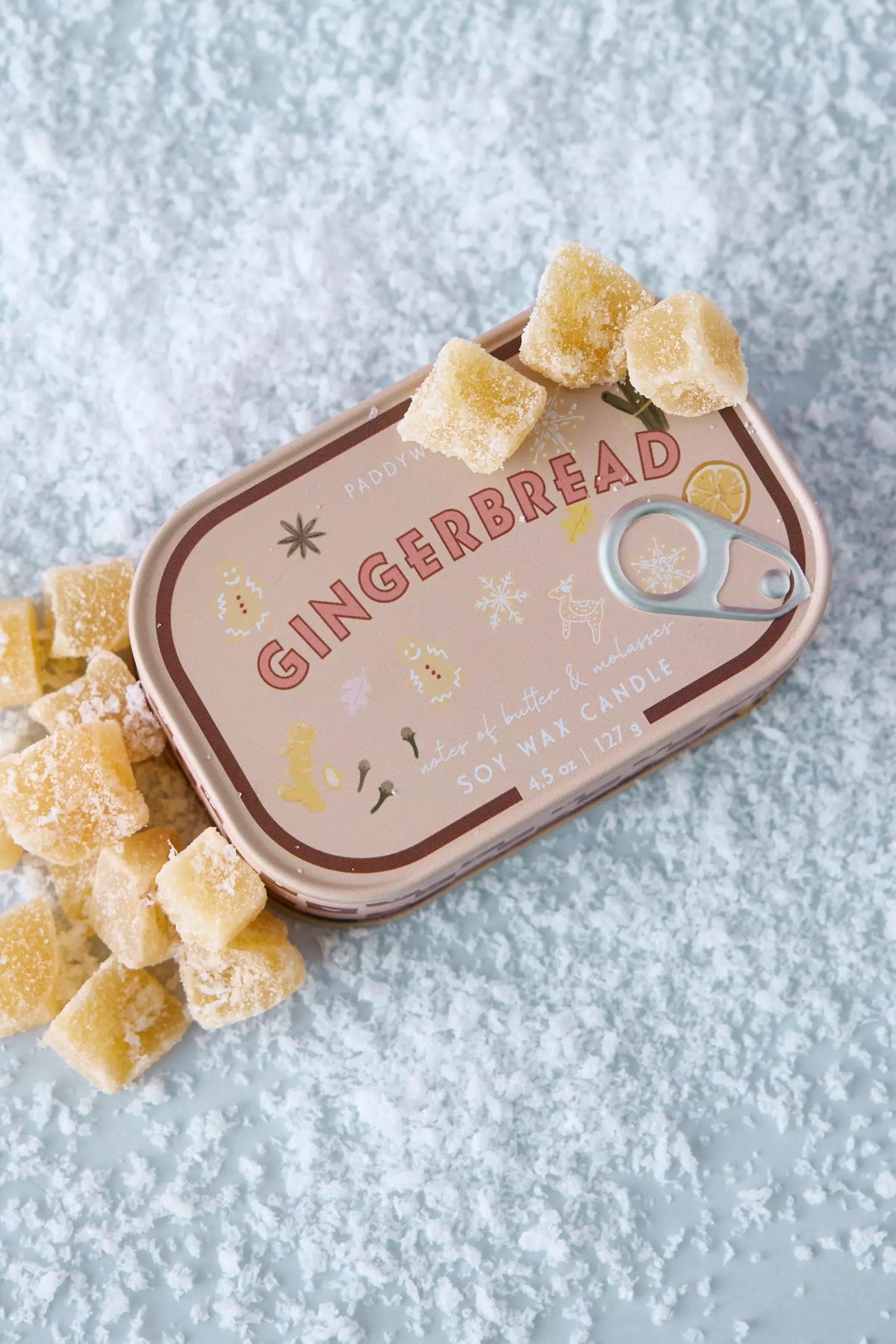 Paddywax Bistro Gingerbread Tin Soy Candle