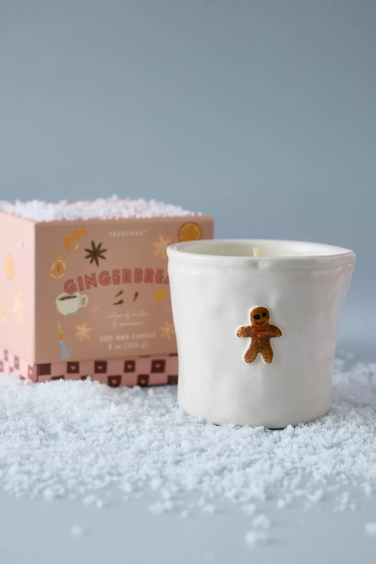 Paddywax Bistro Gingerbread Ceramic Soy Candle