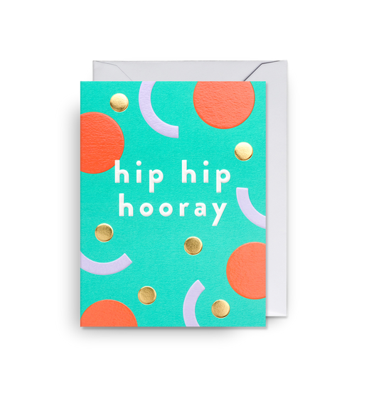 Hip Hip Hooray Mini Card