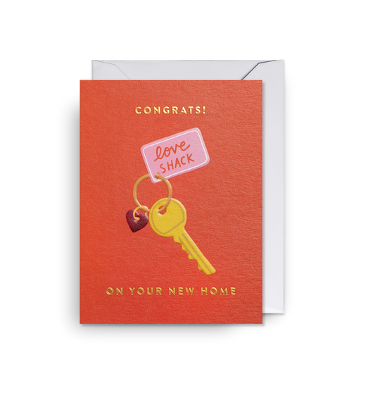 New Home Love Shack Mini Card