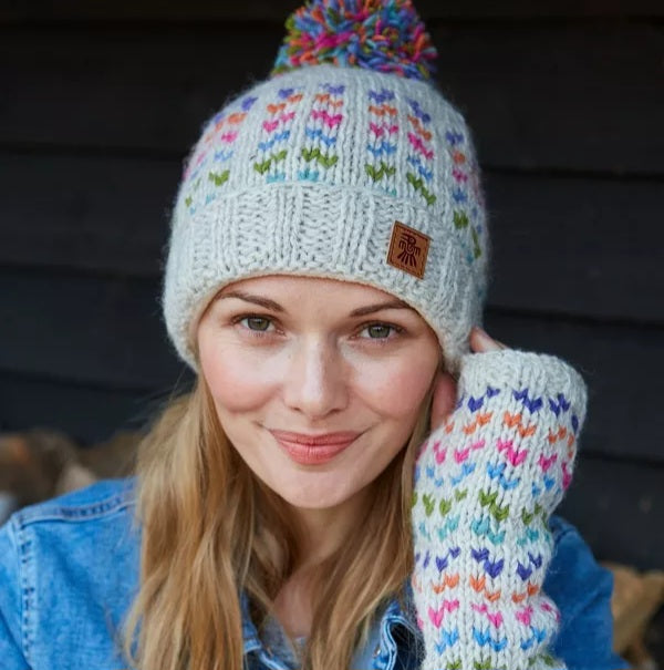 Andorra Bobble Beanie Oatmeal
