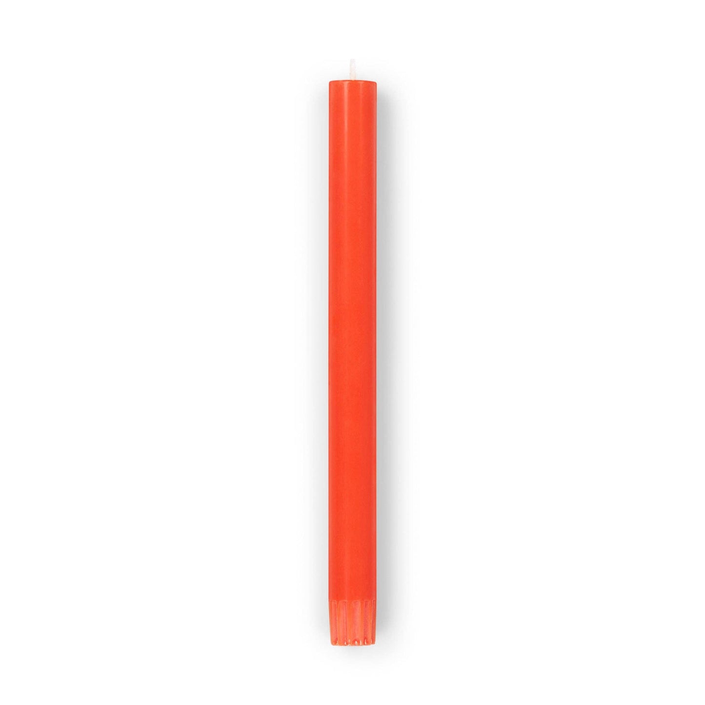 British Colour Standard Eco Dinner Candle Poppy Red
