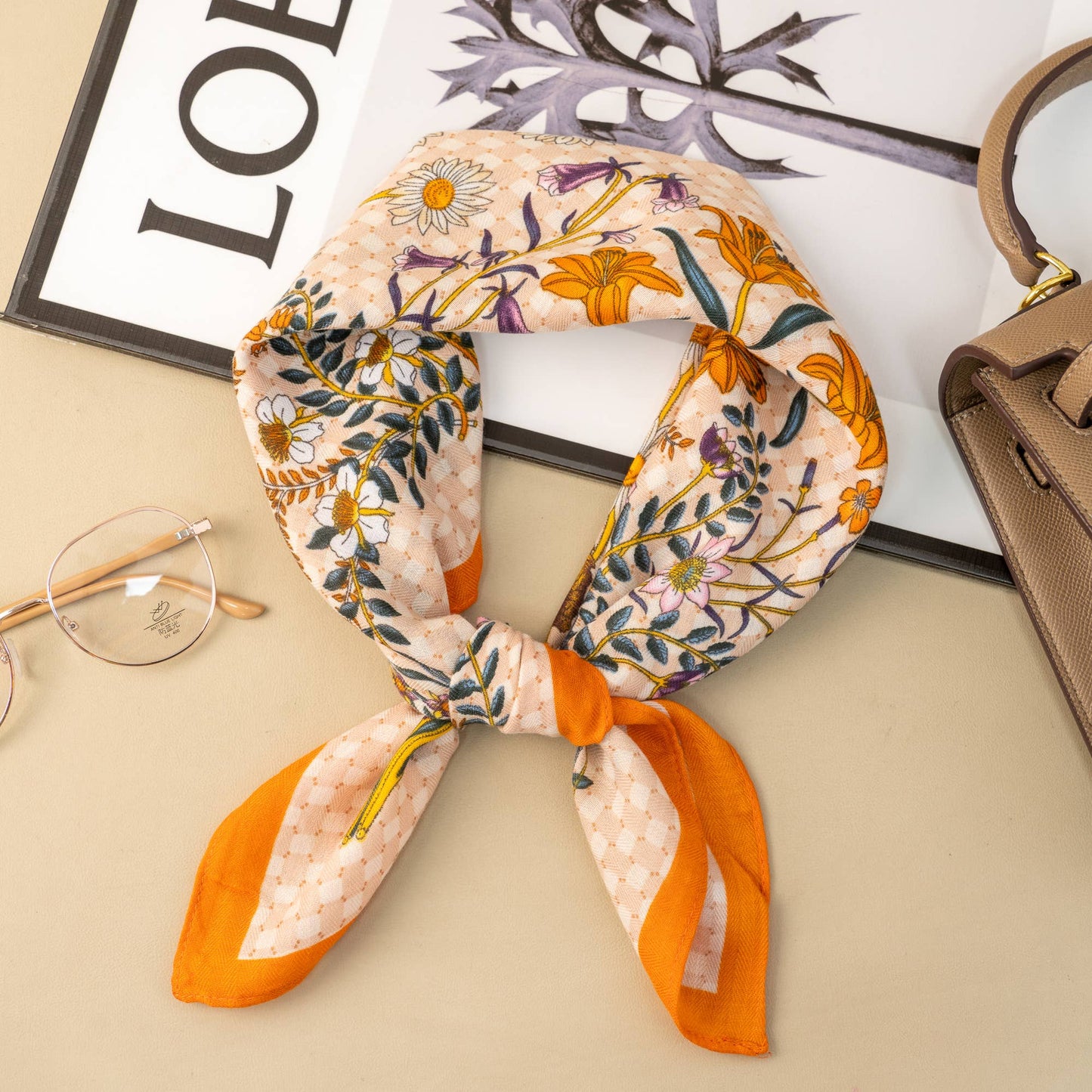 Wildflowers Square Scarf