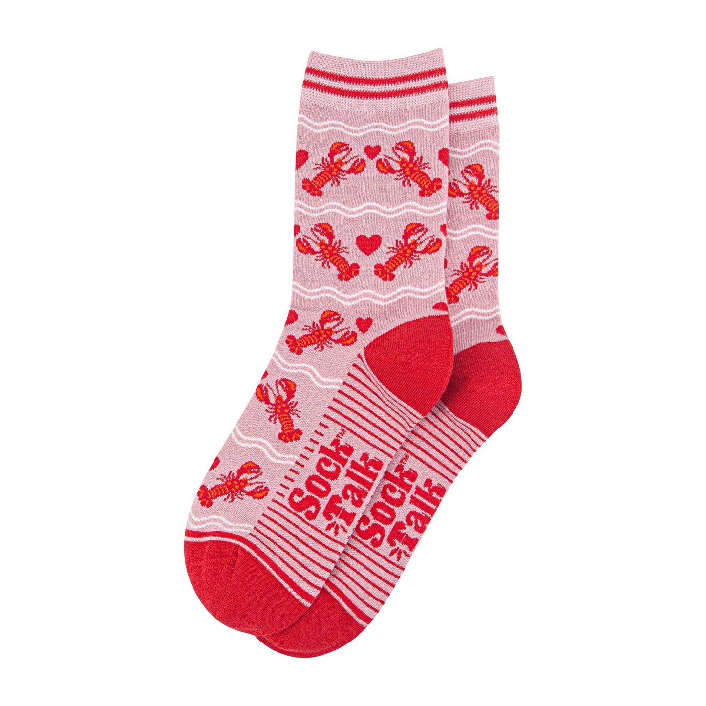 Wavy Lobster Bamboo Socks