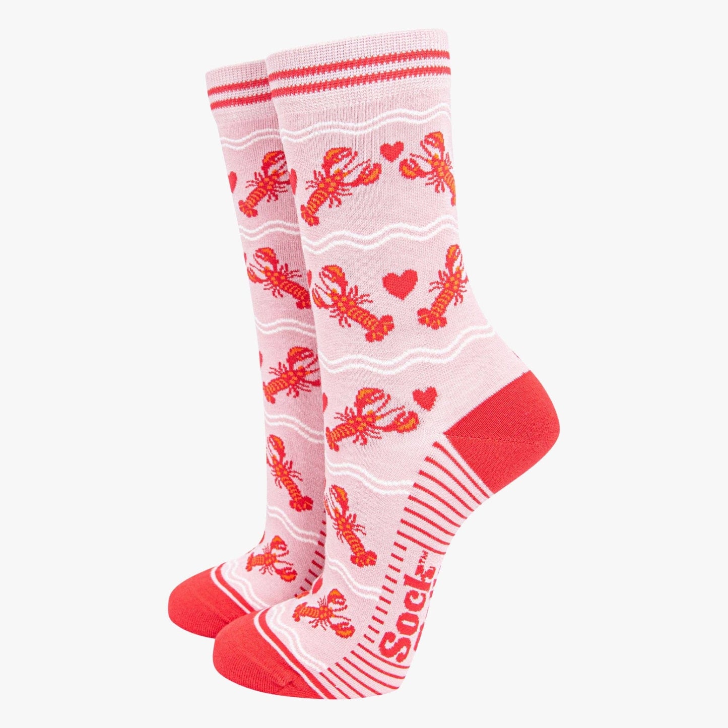Lobsters Bamboo Socks Gift Set Box