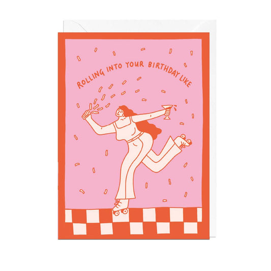 Birthday Rolling Card