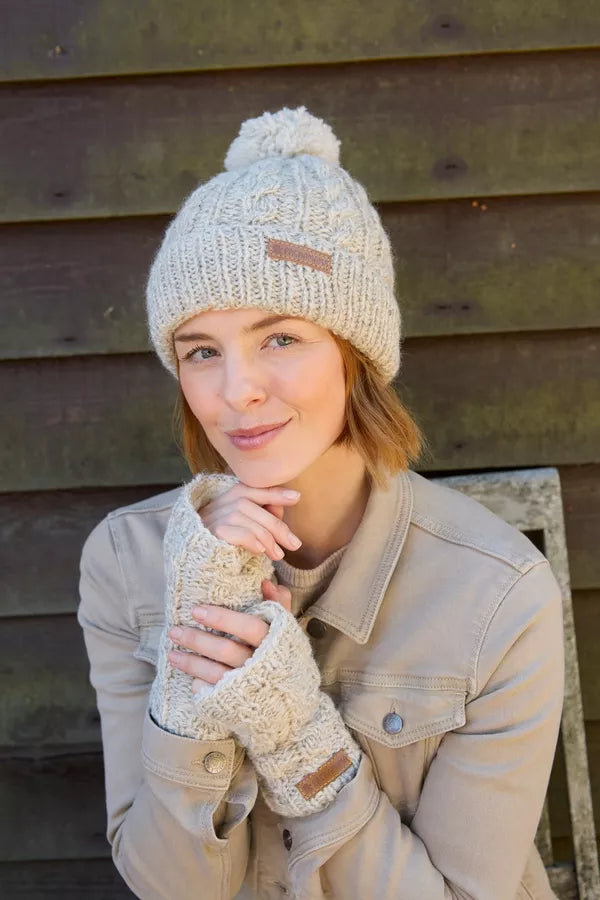 Chamonix Bobble Beanie Sherpa Fleece