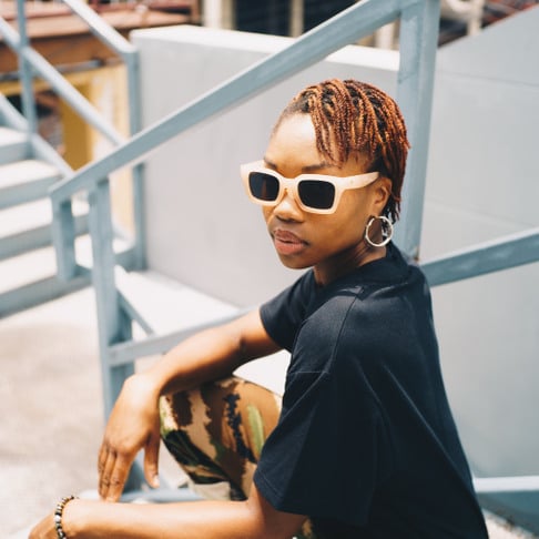 CHPO Anna Milky Tea Sunglasses