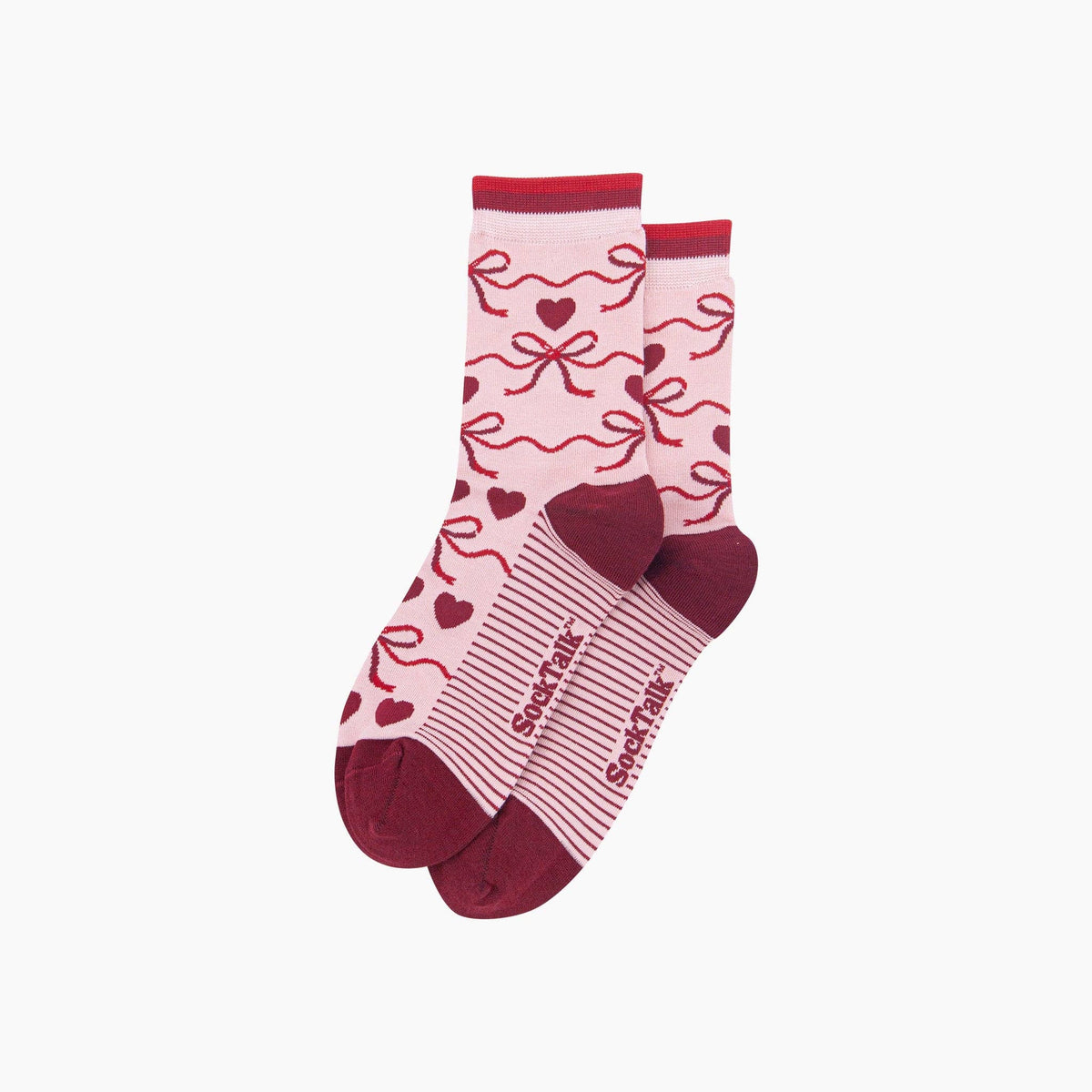 Ribbon Bow Bamboo Socks