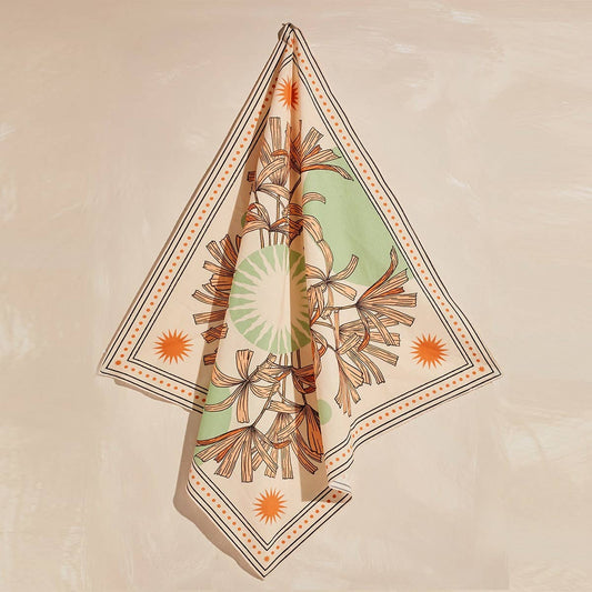 The Tropics Organic Cotton Square Neckerchief