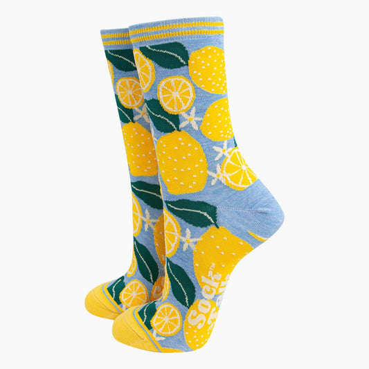 Lemon Bamboo Socks