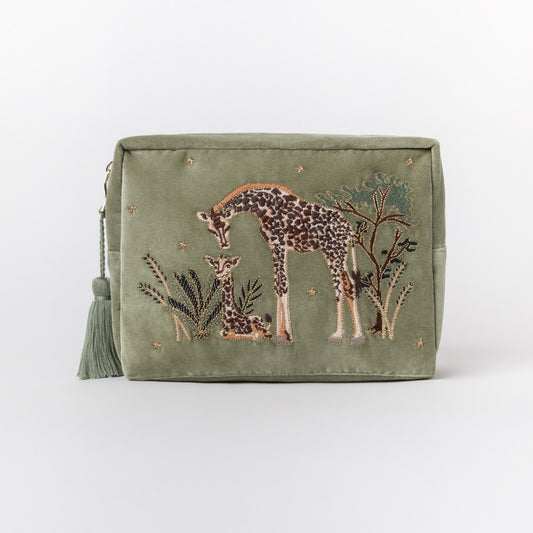 Giraffe Mother & Baby Wash Bag