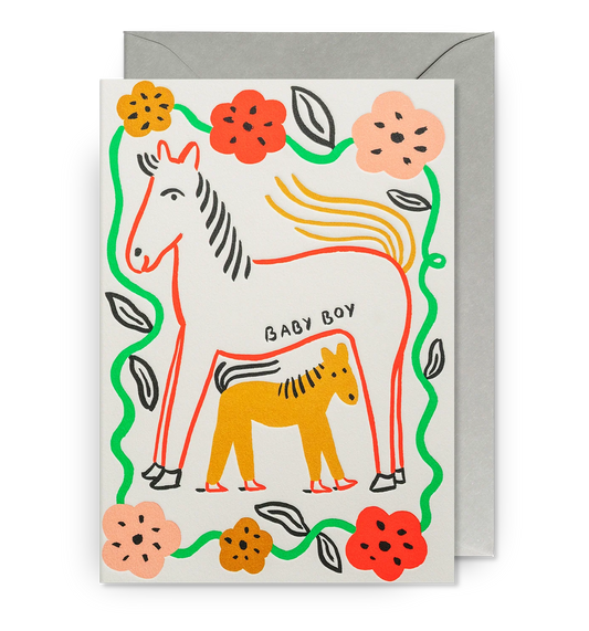 Baby Boy Card