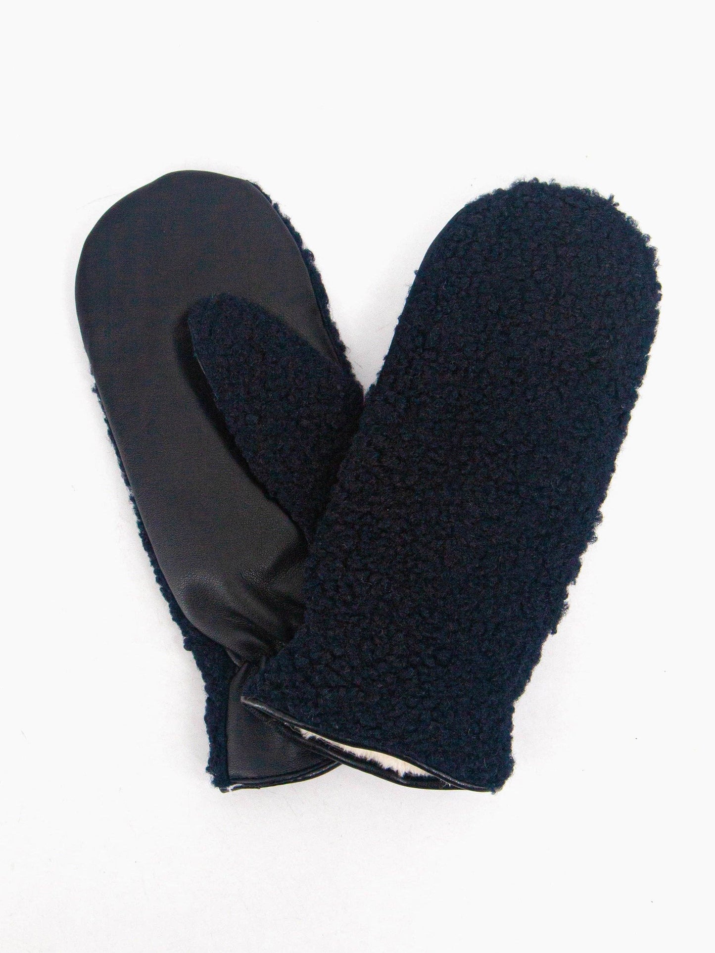 Goldie Mitten Gloves in Navy