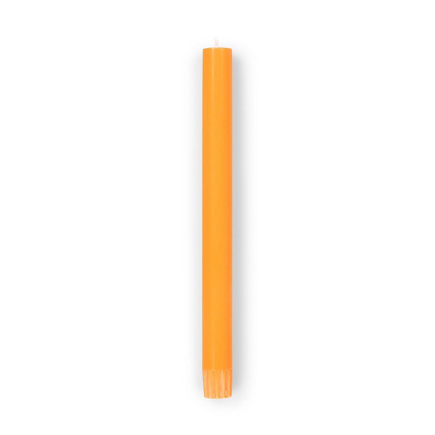 British Colour Standard Eco Dinner Candle Bright Orange