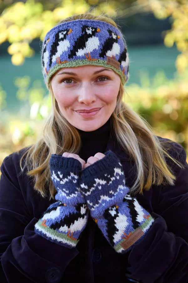 Circus of Puffins Handwarmers