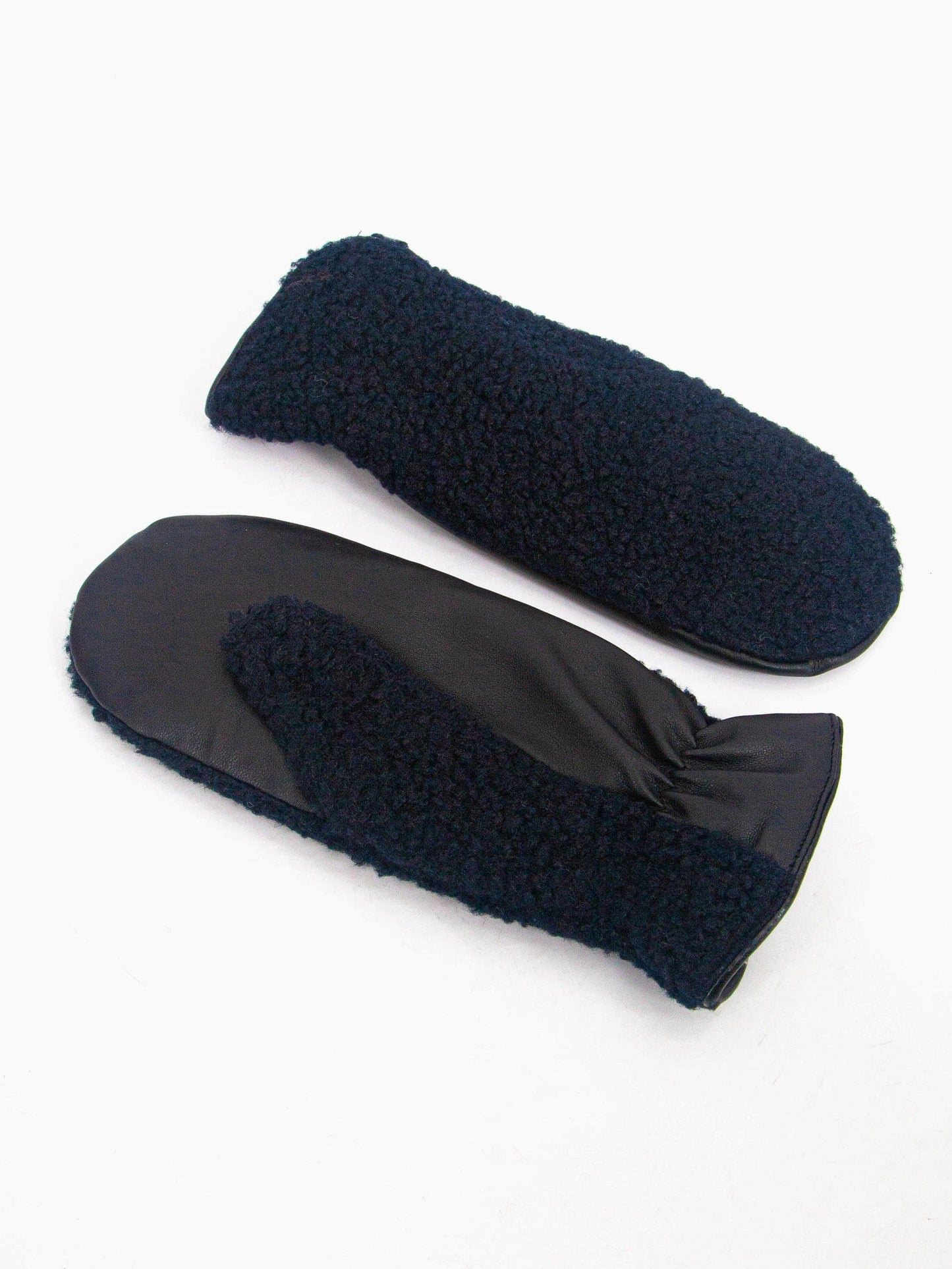 Goldie Mitten Gloves in Navy