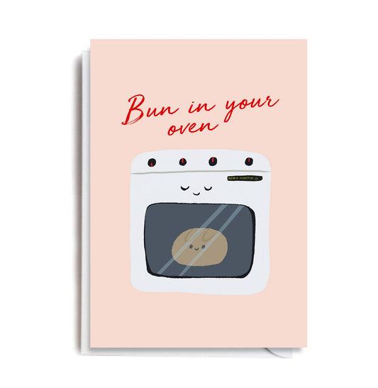 Bun In Your Oven Card