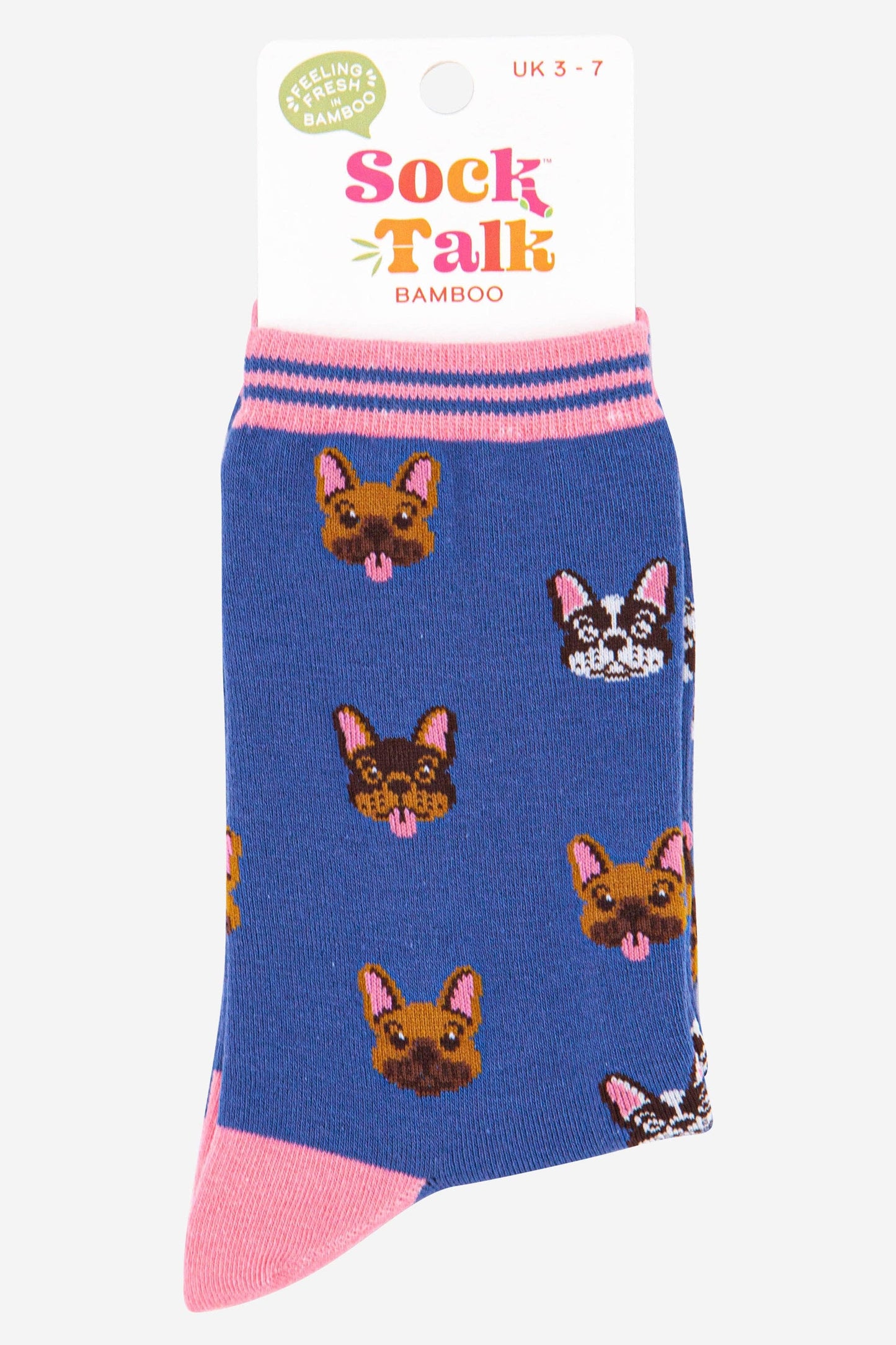 French Bulldog Bamboo Dog Socks