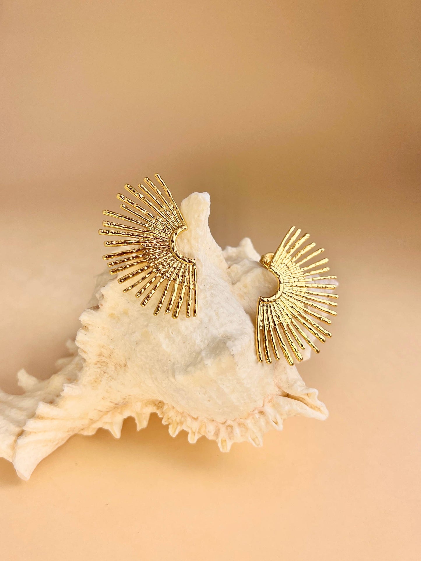 Golden Sunbeam Earrings