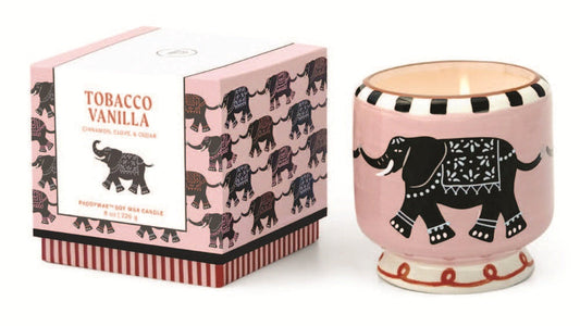 Paddywax Elephant Tobacco Vanilla Soy Candle