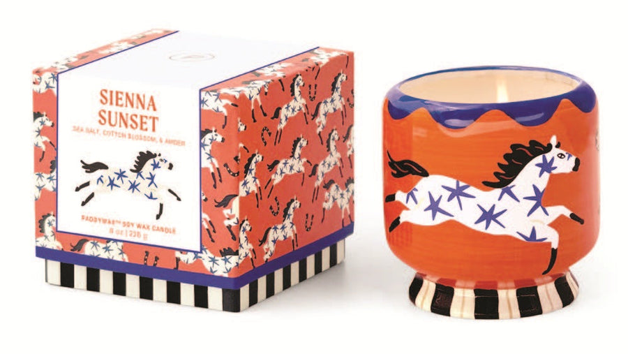 Paddywax Horse Sienna Sunset Soy Candle