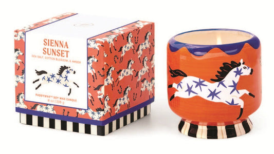 Paddywax Horse Sienna Sunset Soy Candle
