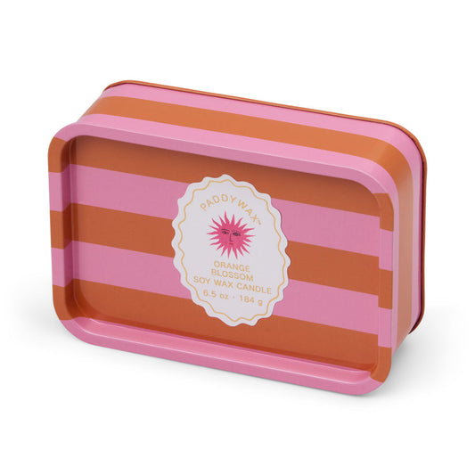 Paddywax Sun Orange Blossom Tin Soy Candle