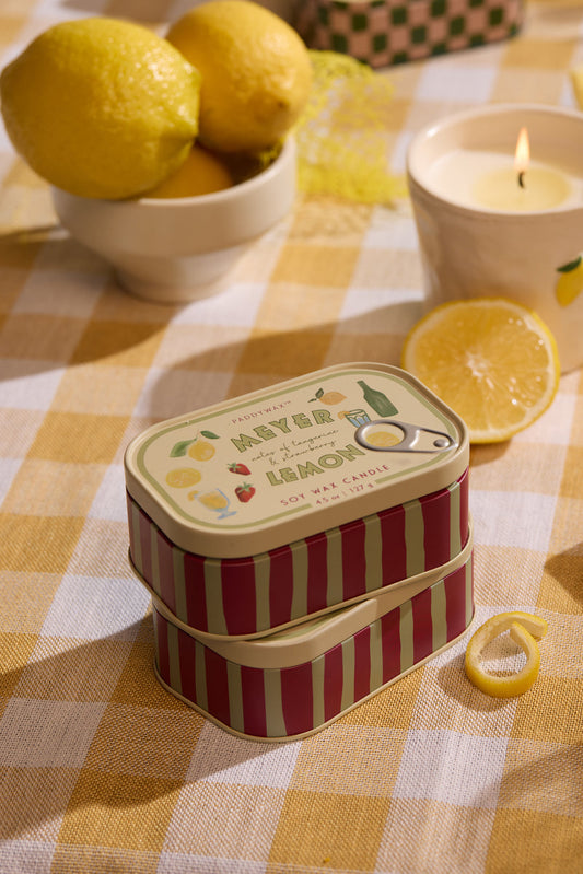 Paddywax Bistro Meyer Lemon Tin Soy Candle