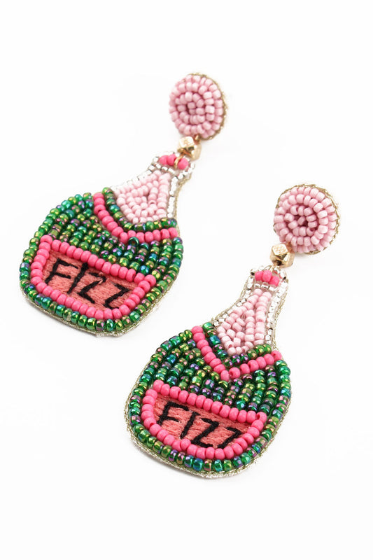 My Doris Bottle of Fizz Earrings