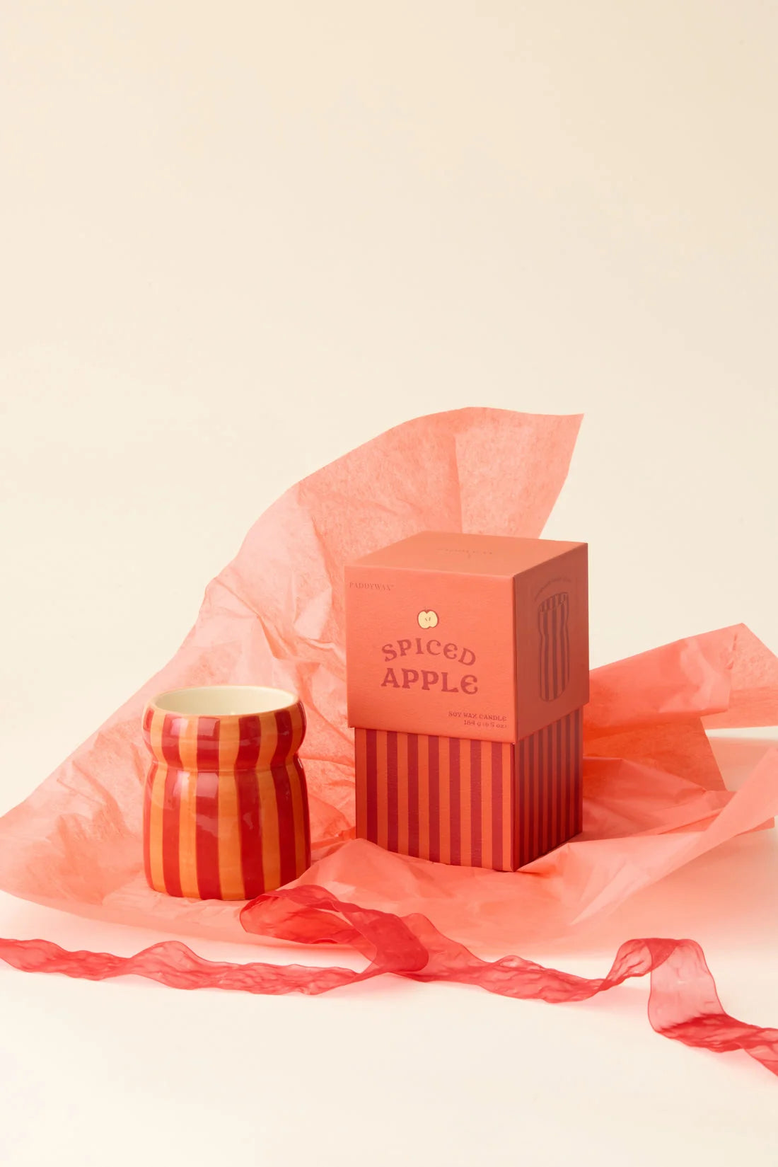 Paddywax Cabana Spiced Apple Ceramic Candle
