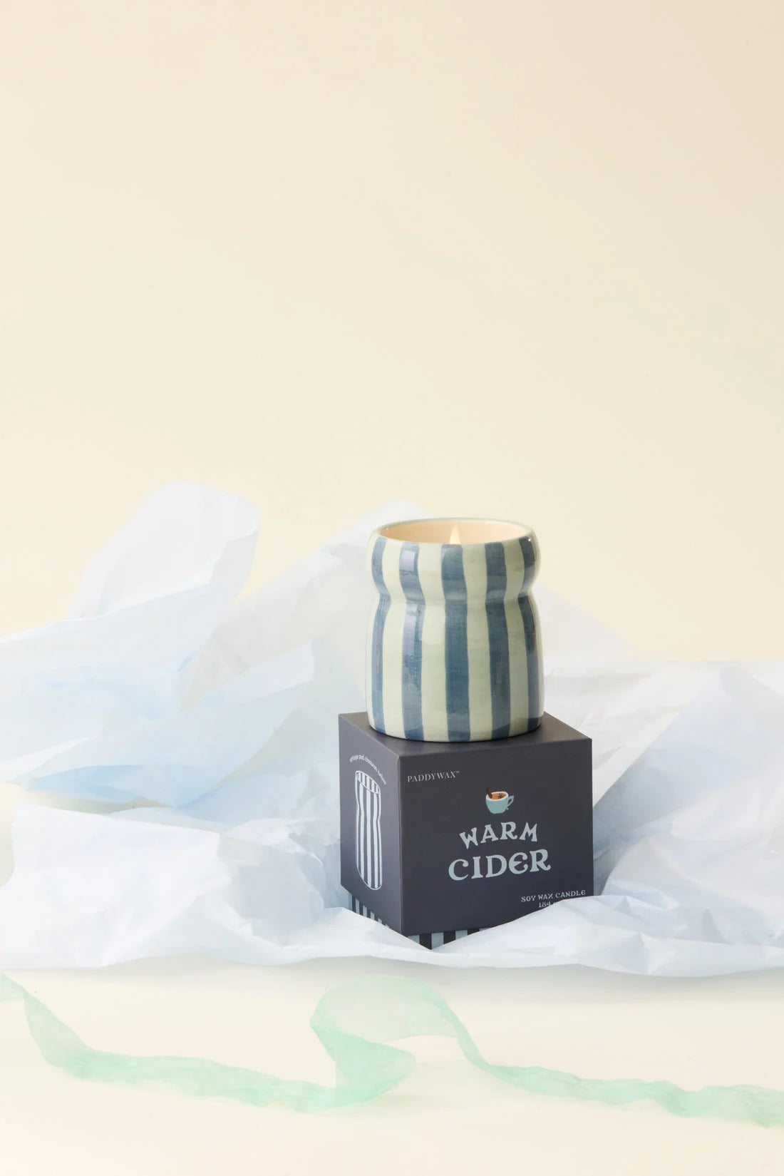 Paddywax Cabana Warm Cider Ceramic Candle