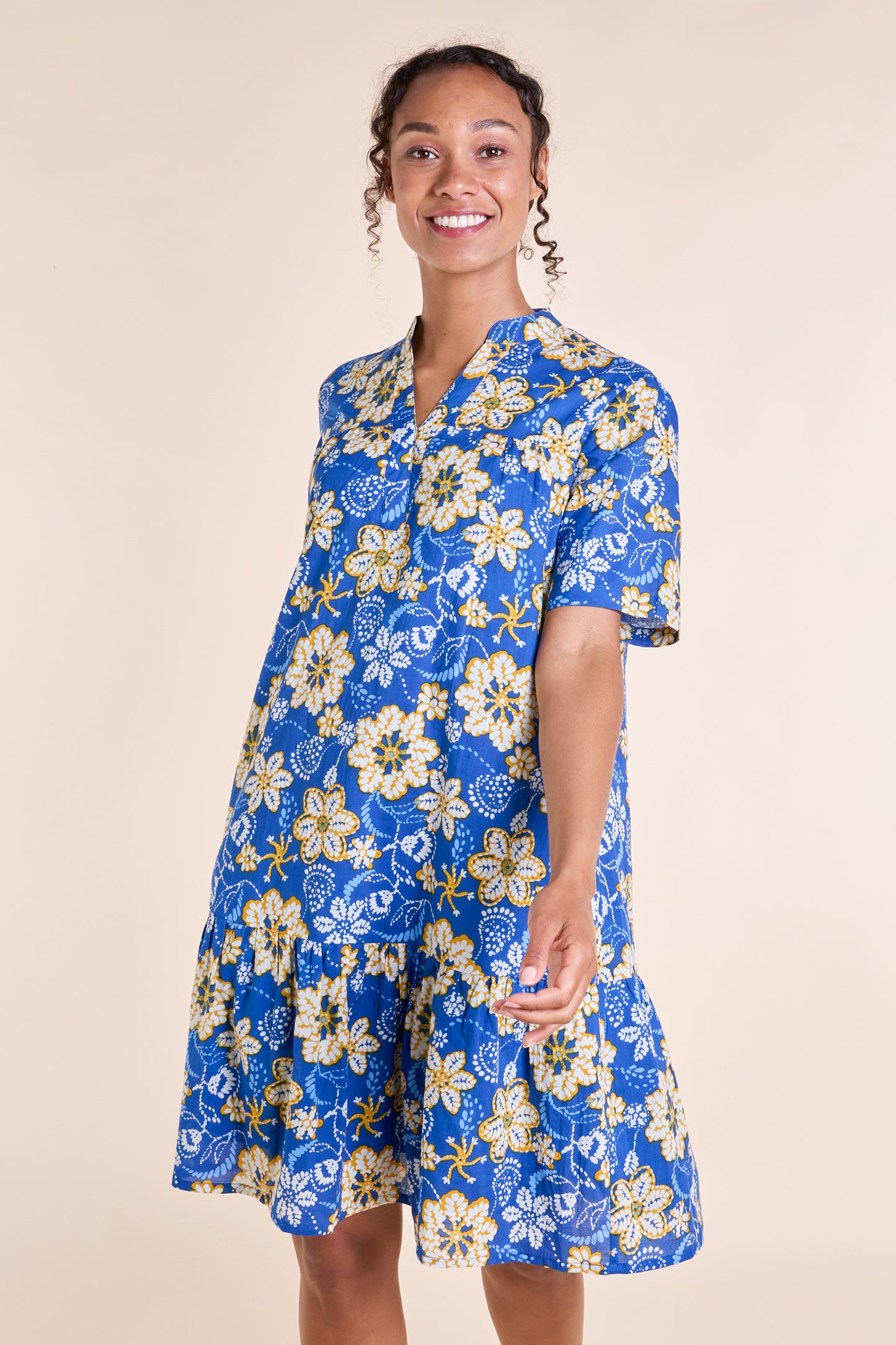 Nomads China Tiered Tunic Dress