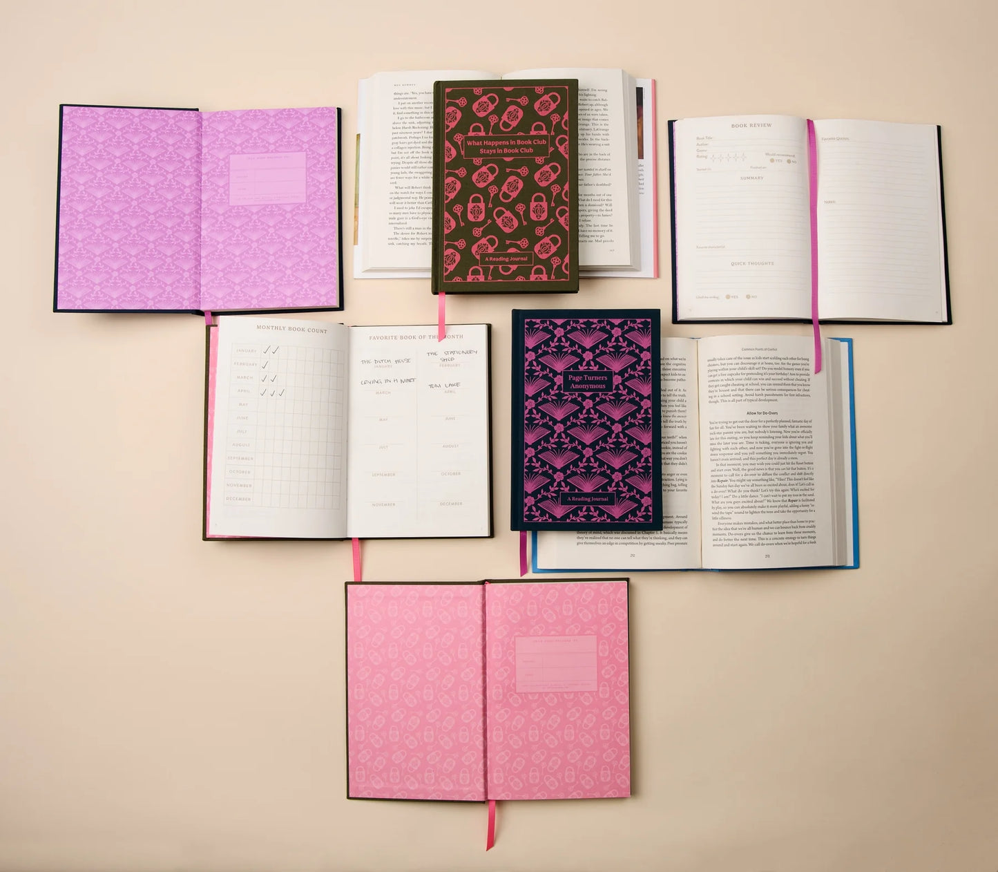 Reading Journal - 'Page Turners Anonymous'