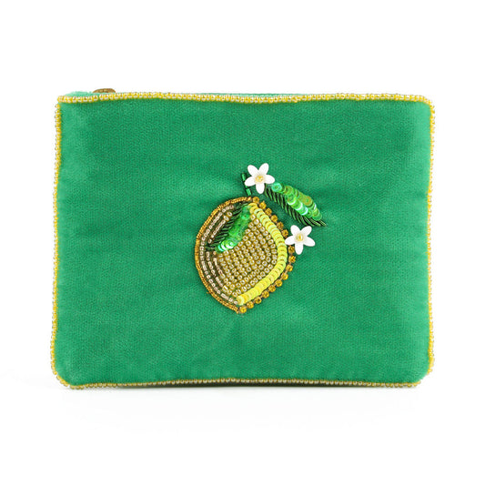 My Doris Green Lemon Small Purse