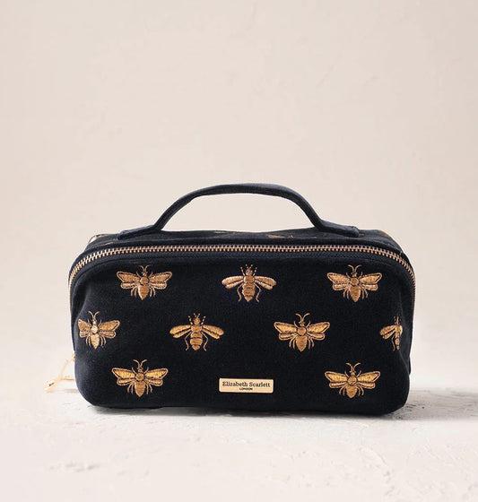 Honey Bee Open Flat Makeup Bag
