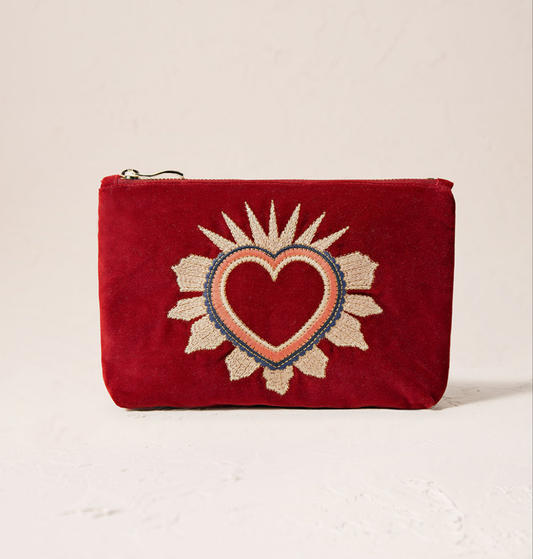 Enchanted Heart Rouge Mini Pouch