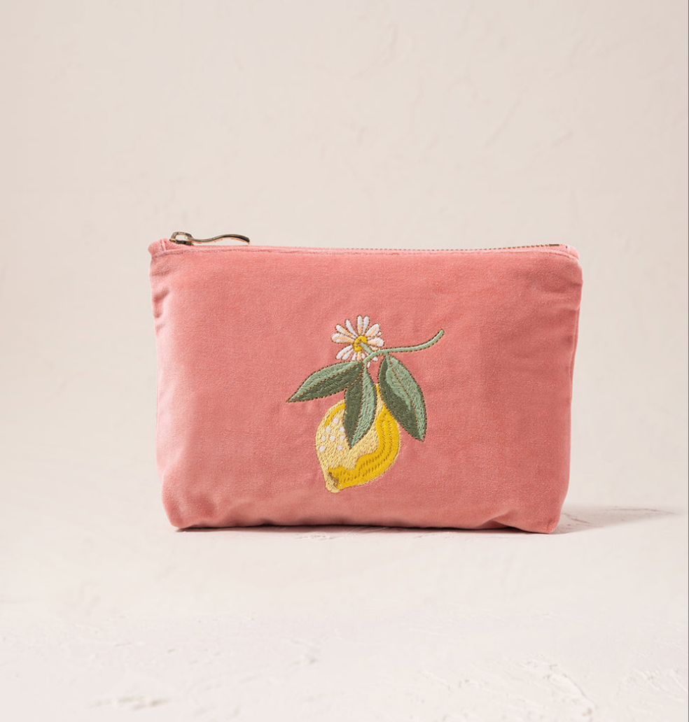 Lemon Blossom Mini Pouch