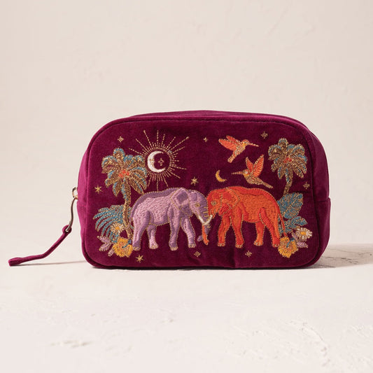 Enchanted Elephant Makeup Bag