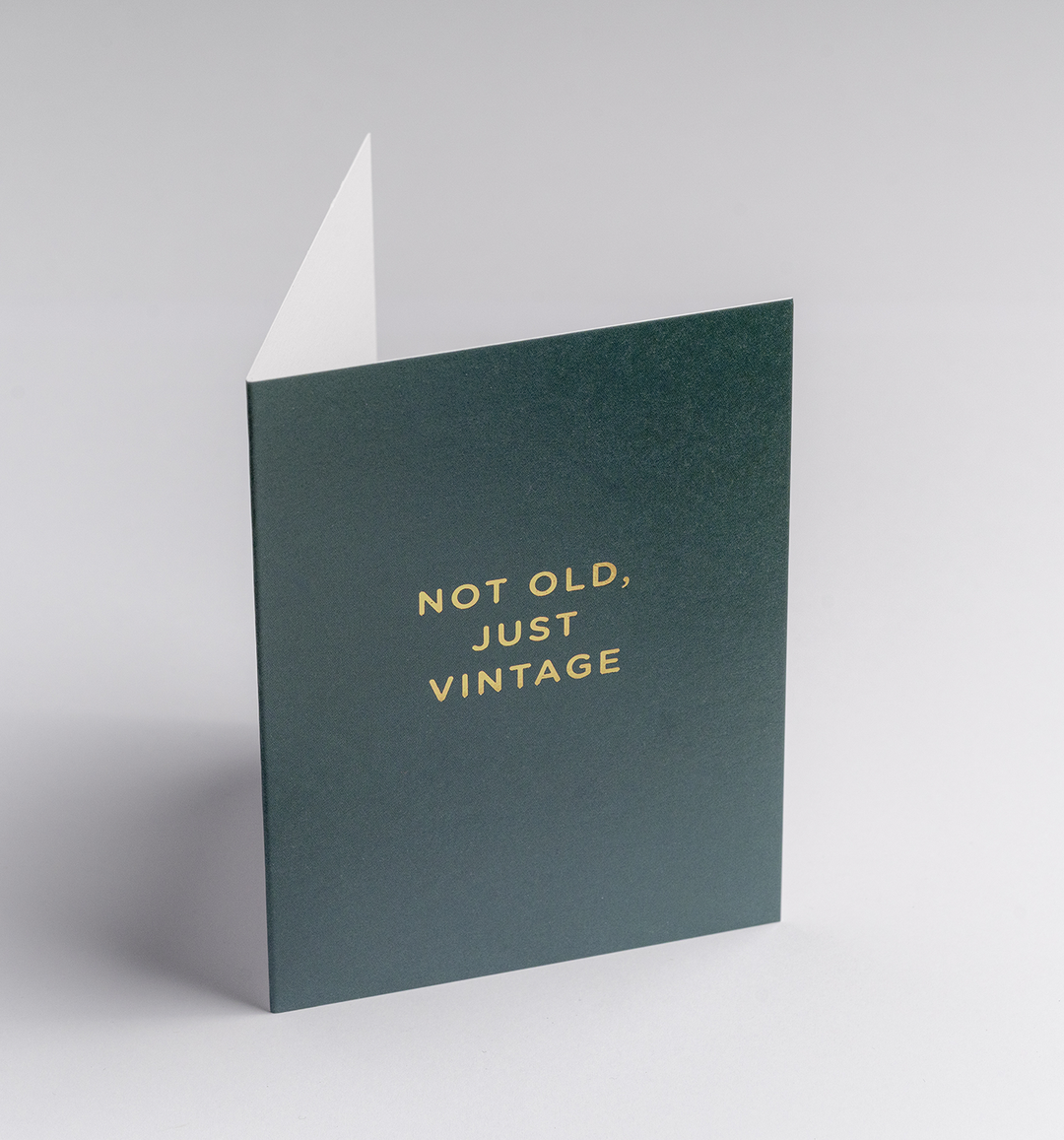 Not Old, Just Vintage Mini Card