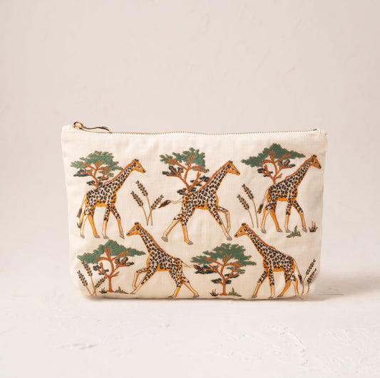 Giraffe Herd Everyday Pouch