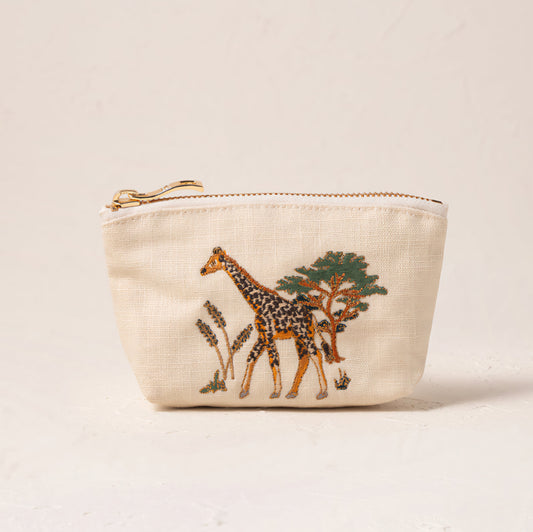 Giraffe Herd Coin Purse