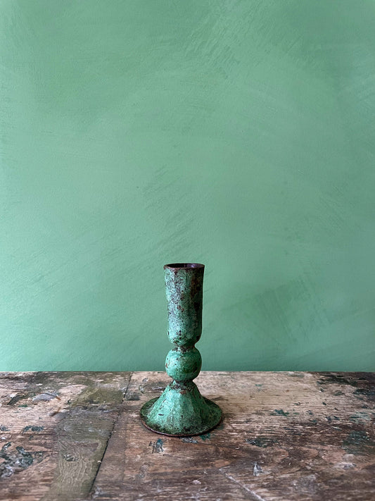 Bohemia Medium Verdigris Candlestick Holder