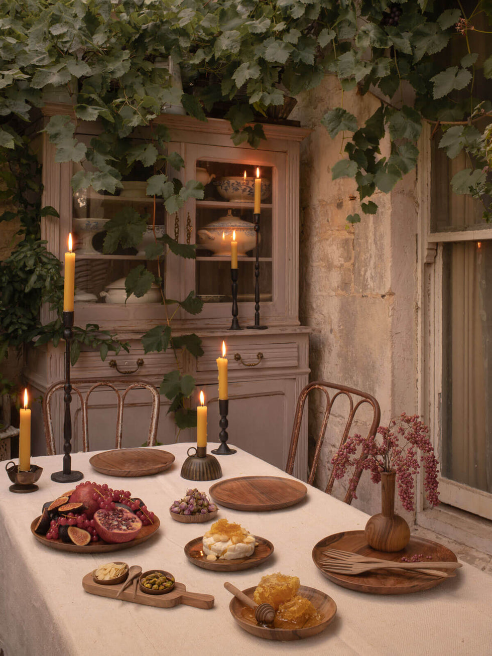 Bohemia Frill Candle Holder