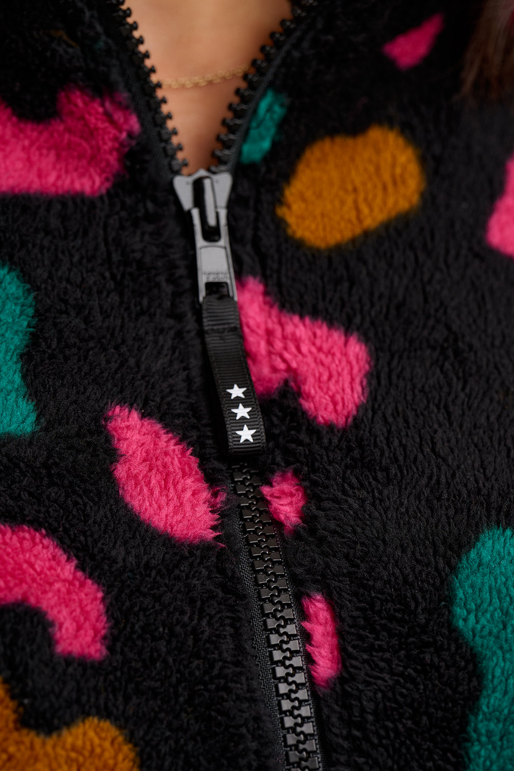 Sugarhill Brighton Hartley Animal Print Fleece Jacket